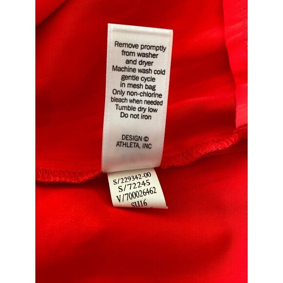 Athleta NWT Ikat Martinique Sleeveless Multi-Color Dress, Tassel Tie Size XS - Picture 6 of 7